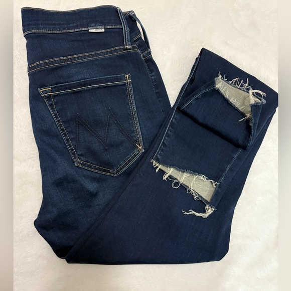 Mother Stunner Zip Ankle Step Fray Size 27 - Picture 10 of 16